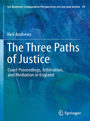 cover image of The Three Paths of Justice